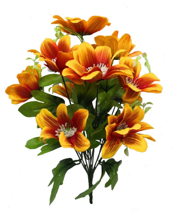 Ramo de flores 40cm color naranja ref 3918?1787631203
