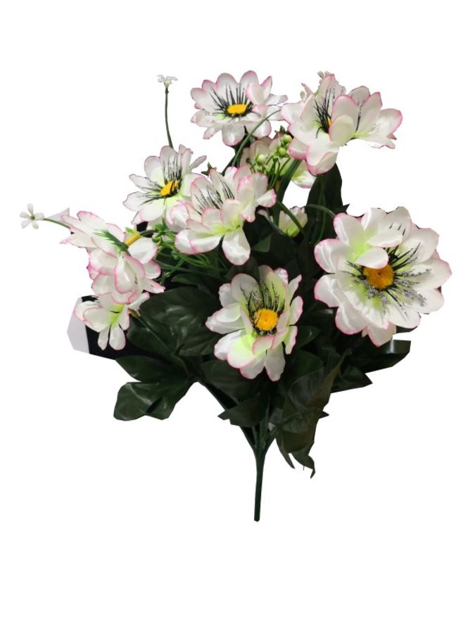 Ramo de flores 50cm color blanco con rosa ref 3970_3?1787618610