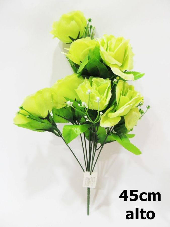 ramo de flores 45cm color verde limon ref 6285?1787605111