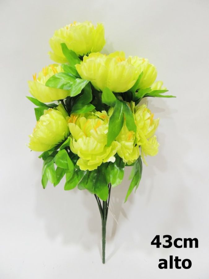 Ramo de flores 43cm color verde limon ref 6292?1787627341