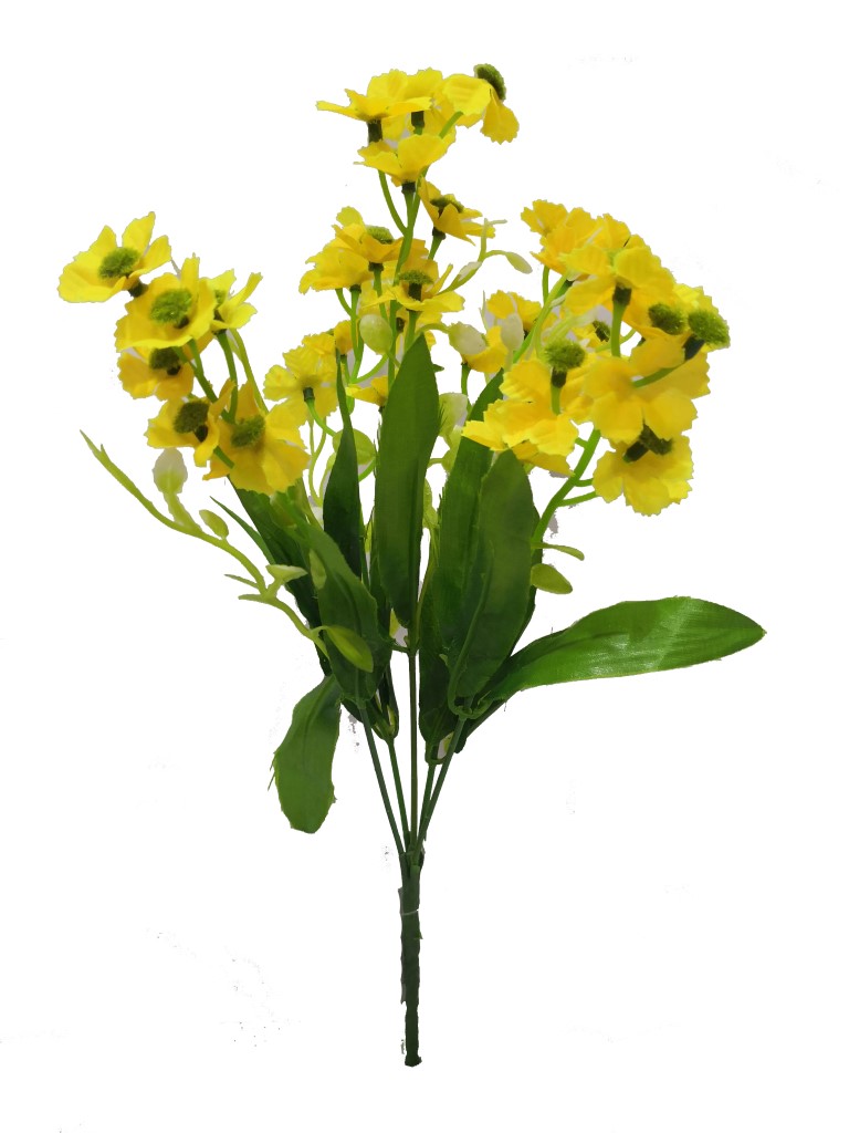 Flor mini 30cm color amarillo?1787600415