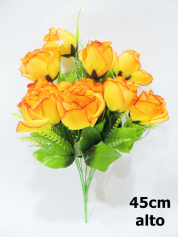 Ramo de rosas 45cm color Amarillo ref 0183_3?1787621902
