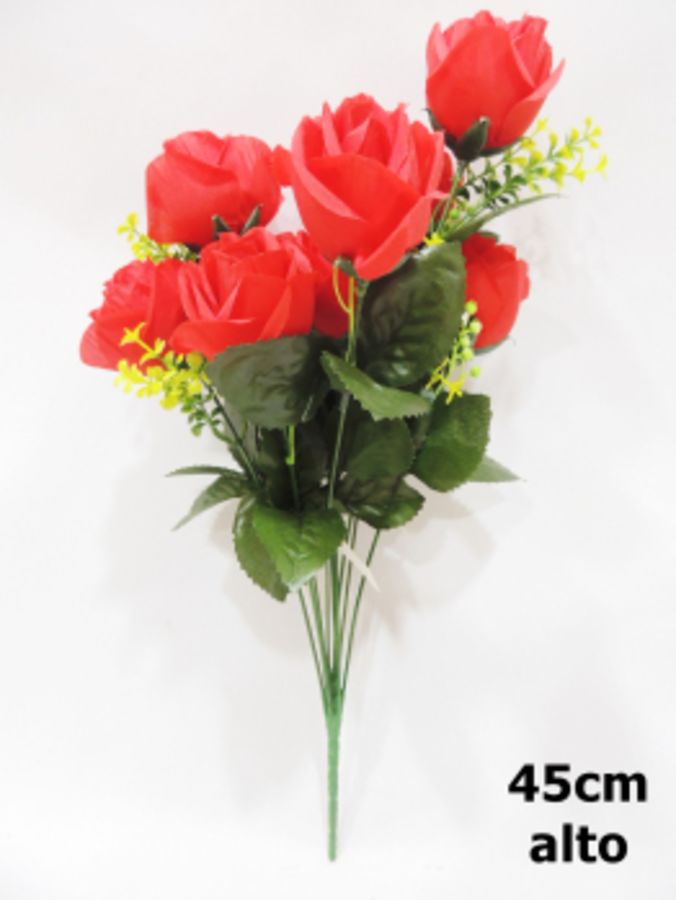 Ramo de flores 45cm color rojo ref 0312?1787618132