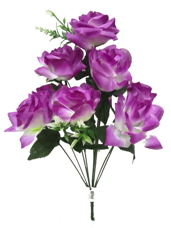 Ramo rosas 45cm color lila?1787631183