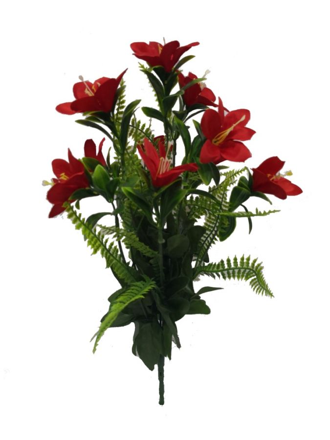 Flor ramo xxcm color rojo?1787613589