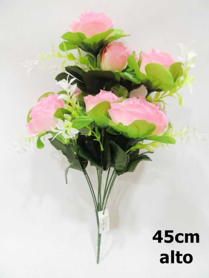 Ramo de rosas 45cm color rosa ref 3221?1787626399
