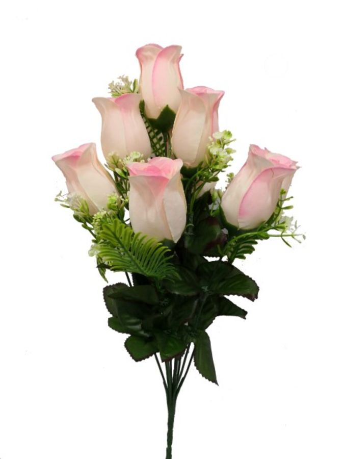 Flor ramo santos color blanco/rosa?1787626487
