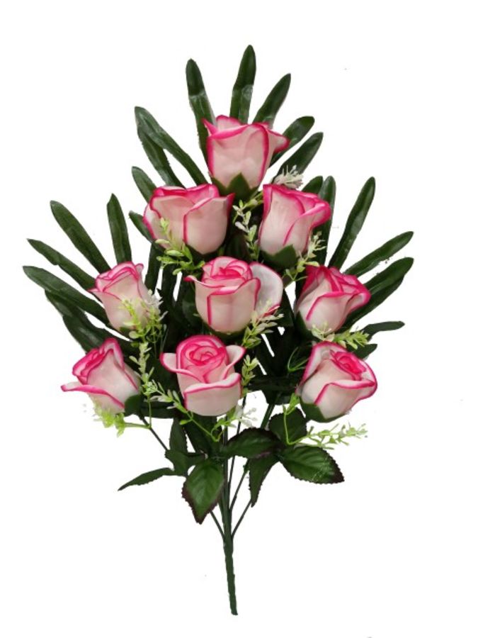 Flor ramo santos color rosa/blanco?1787622113