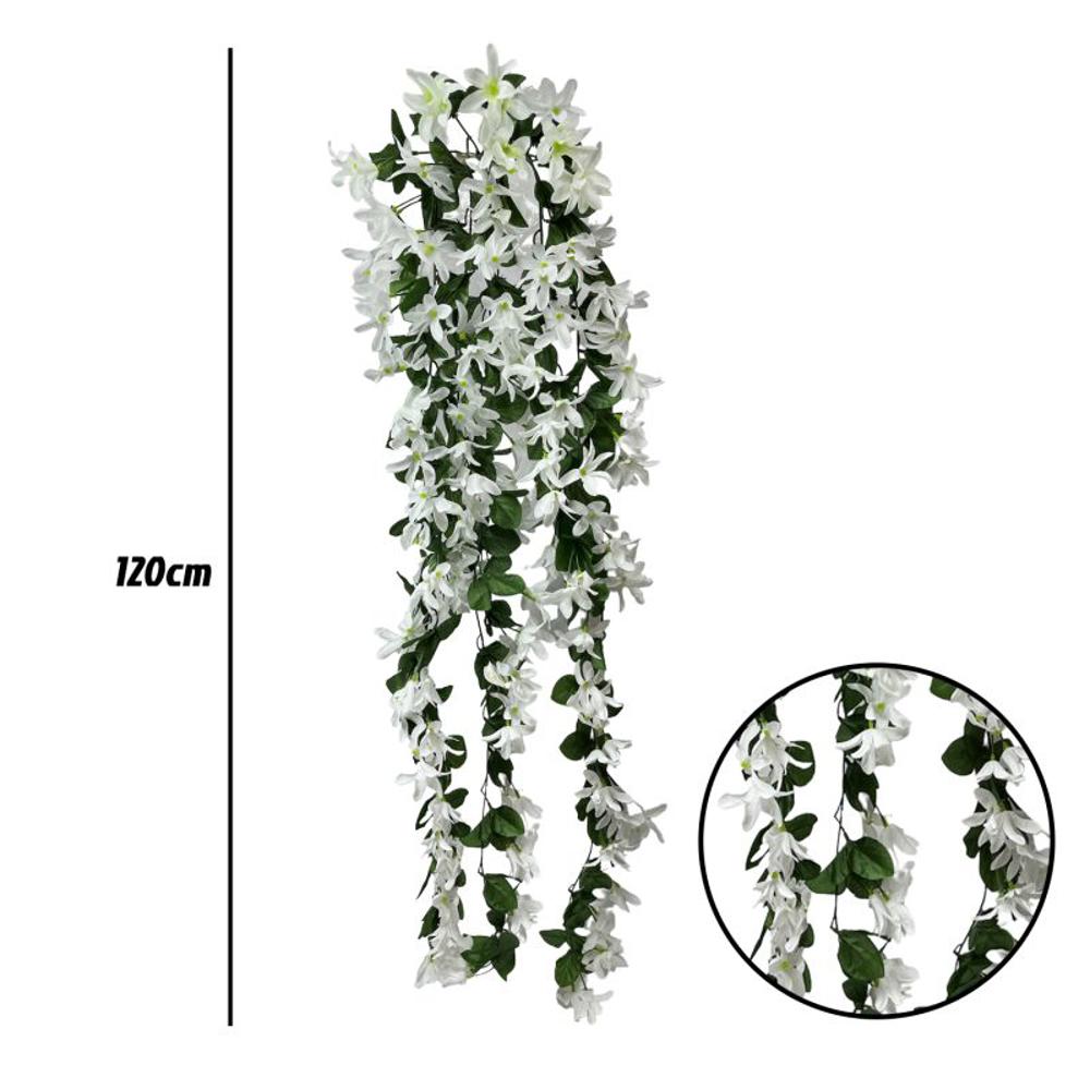 Rama colgar de flores 120CM color Blanco?1787598240