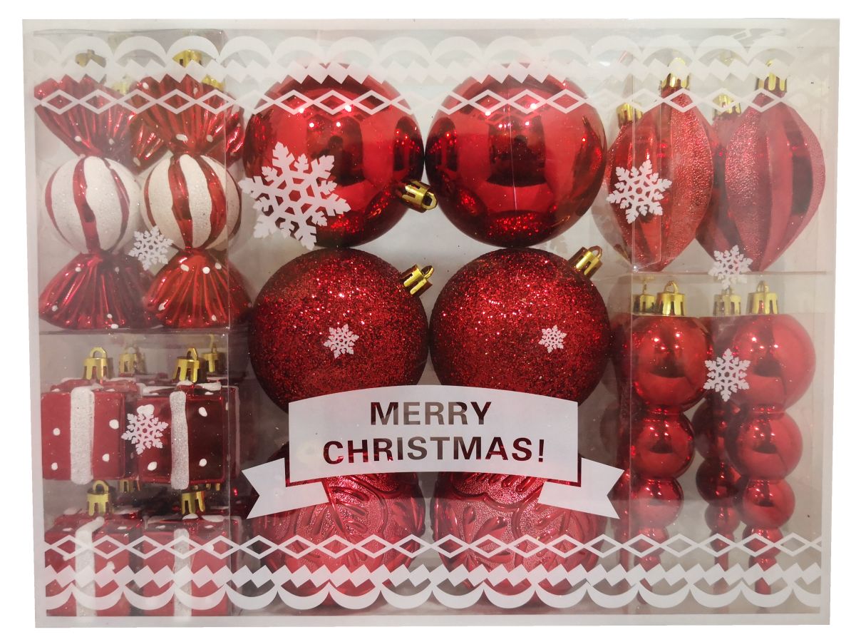Set Bolas de Navidad Color Rojo?1787604054