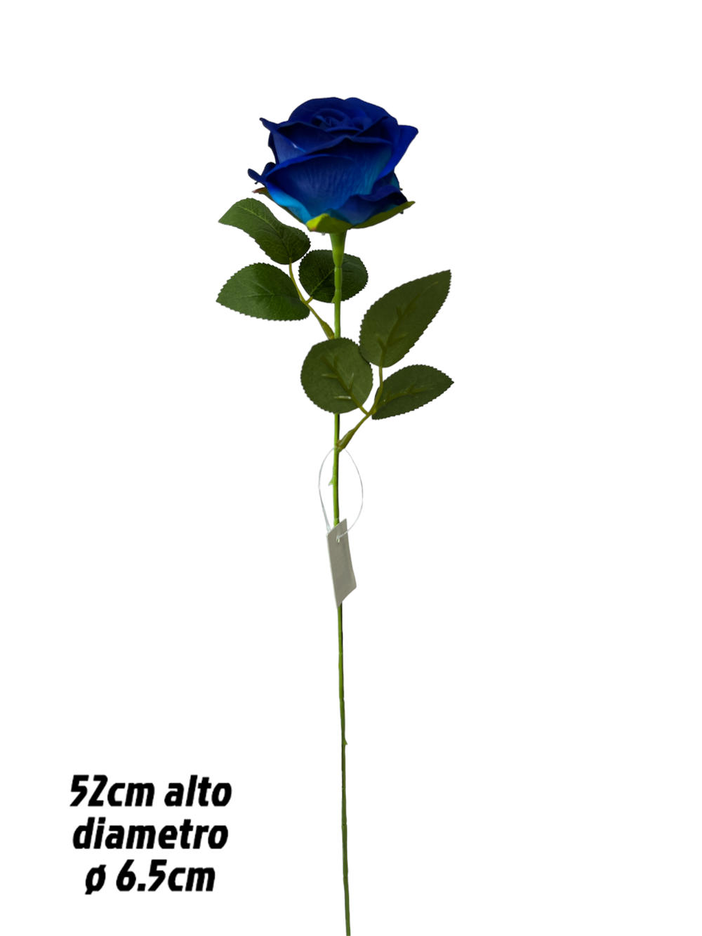 Rosa 50CM color Azul 6.5cm ? cabeza flor?1787601632