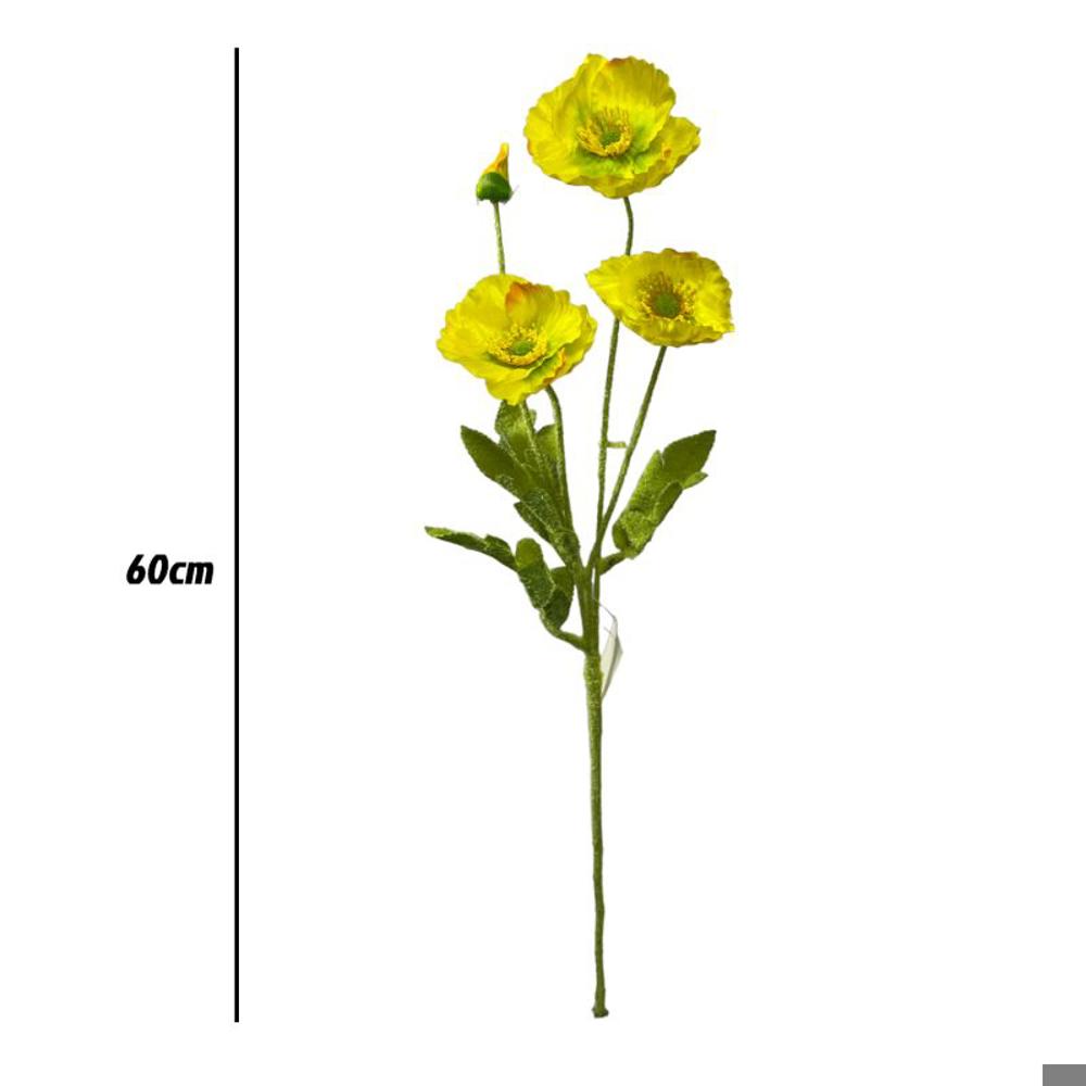 Flor largo 60cm Color Amarillo?1787686857
