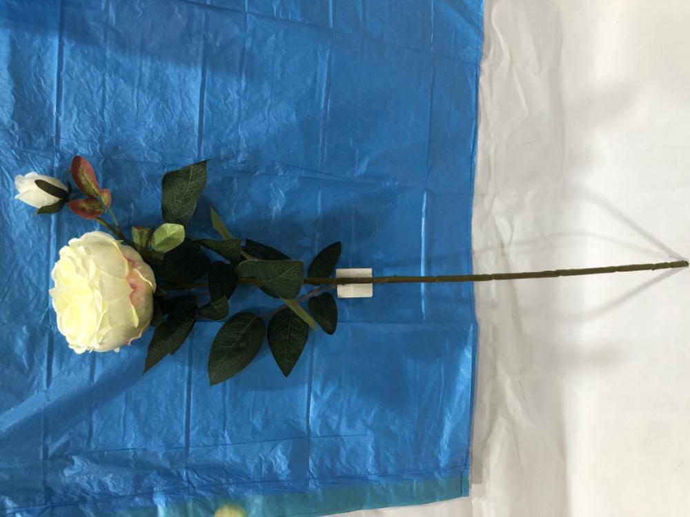 Flor larga Peonia xxcm Color Beige?1787622646