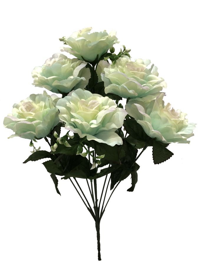 Flor ramo 10/MEIGUI Beige/Azul?1787631103