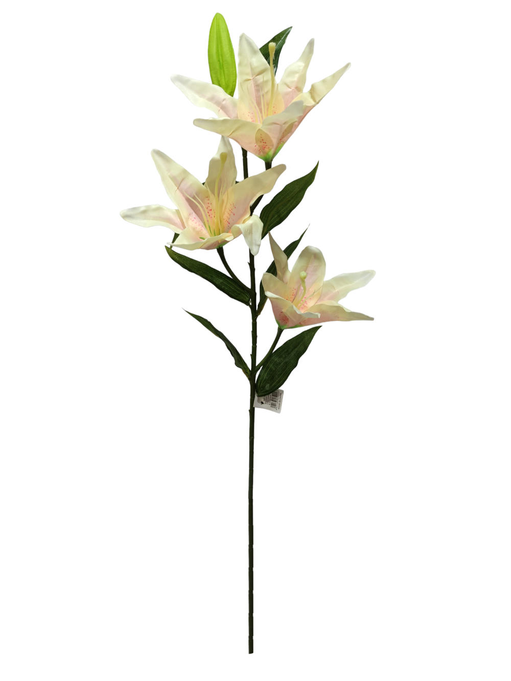 Flor larga Lirio 105CM 3 Cabezas Salmon?1787627110