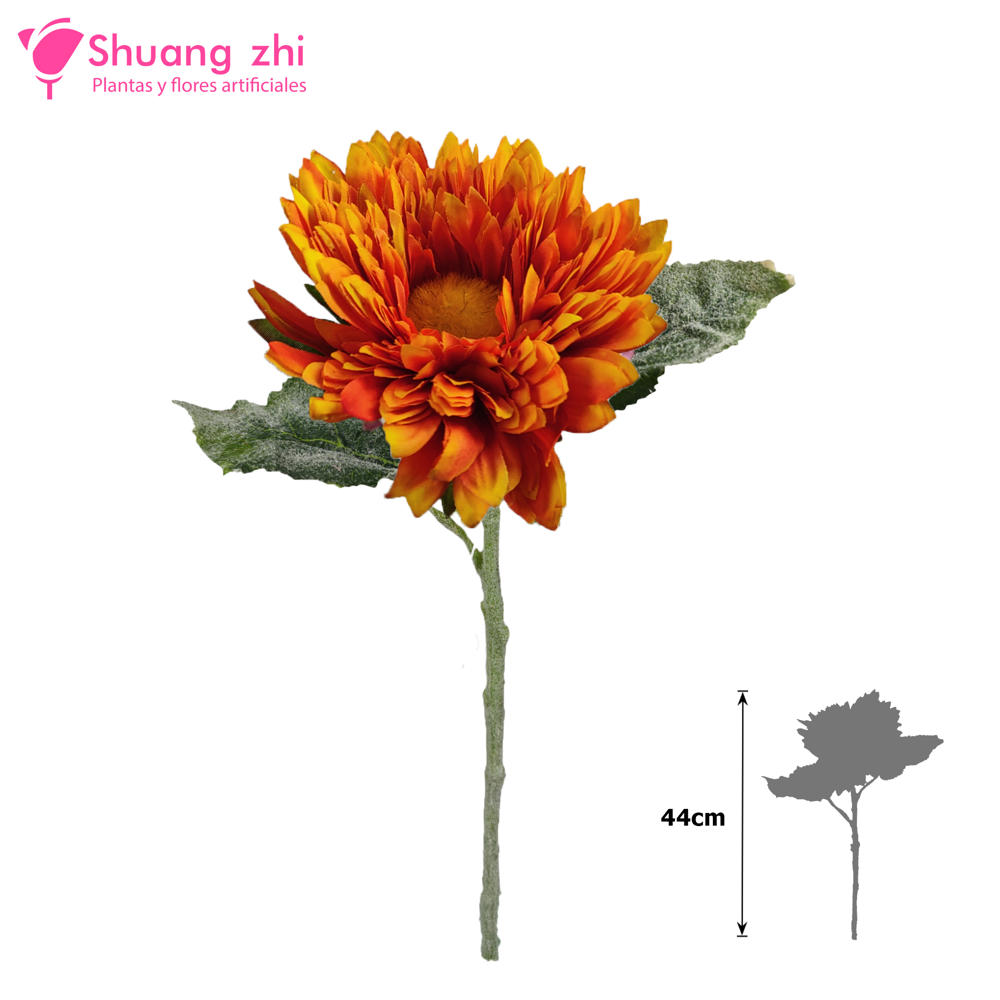 Flor largo Gerbera en Vara 42CM?1787600695