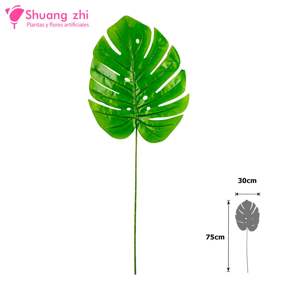 Vara Hoja Monstera 75CM Alto 30CM Ancho?1787606539
