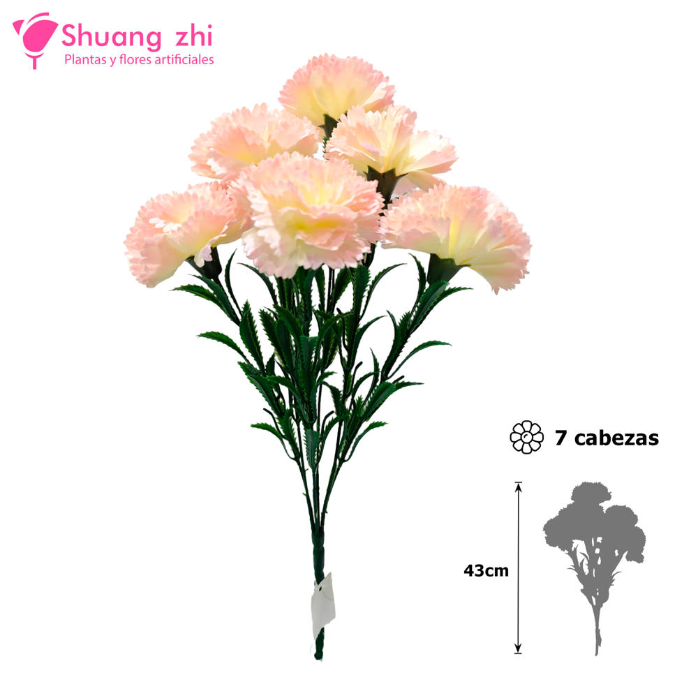 Ramo Santos Clavel 43CM Color Champan?1787631605