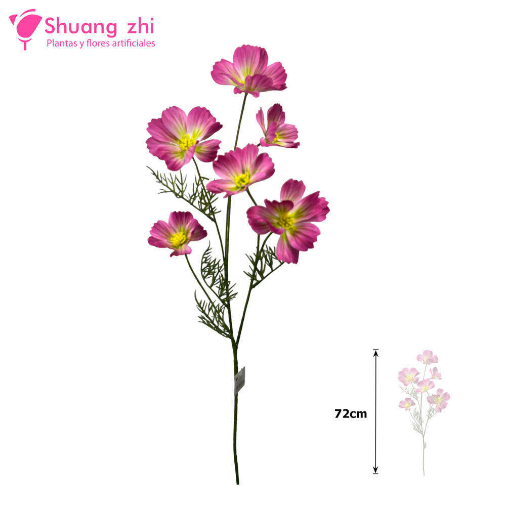 Flor Largo Cosmos 72CM Color Rosa?1787613649