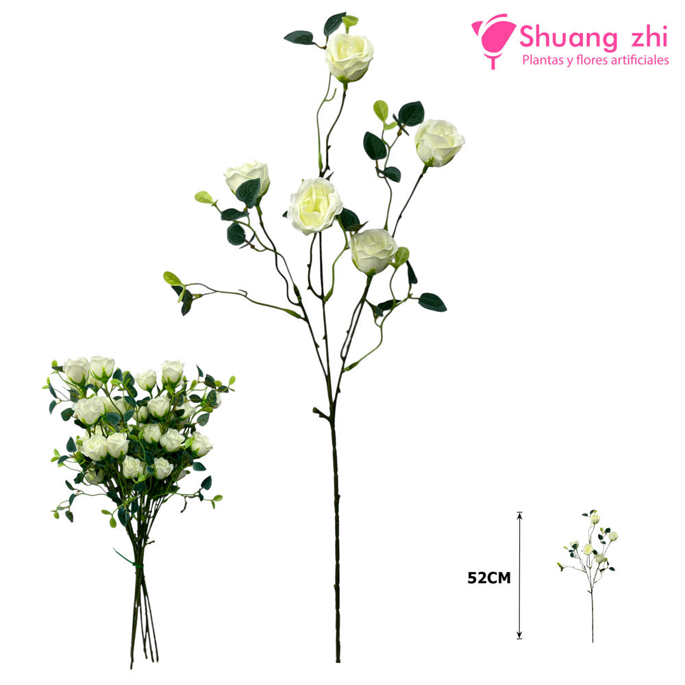 Flor largo 52CM Color Beige?1787617739