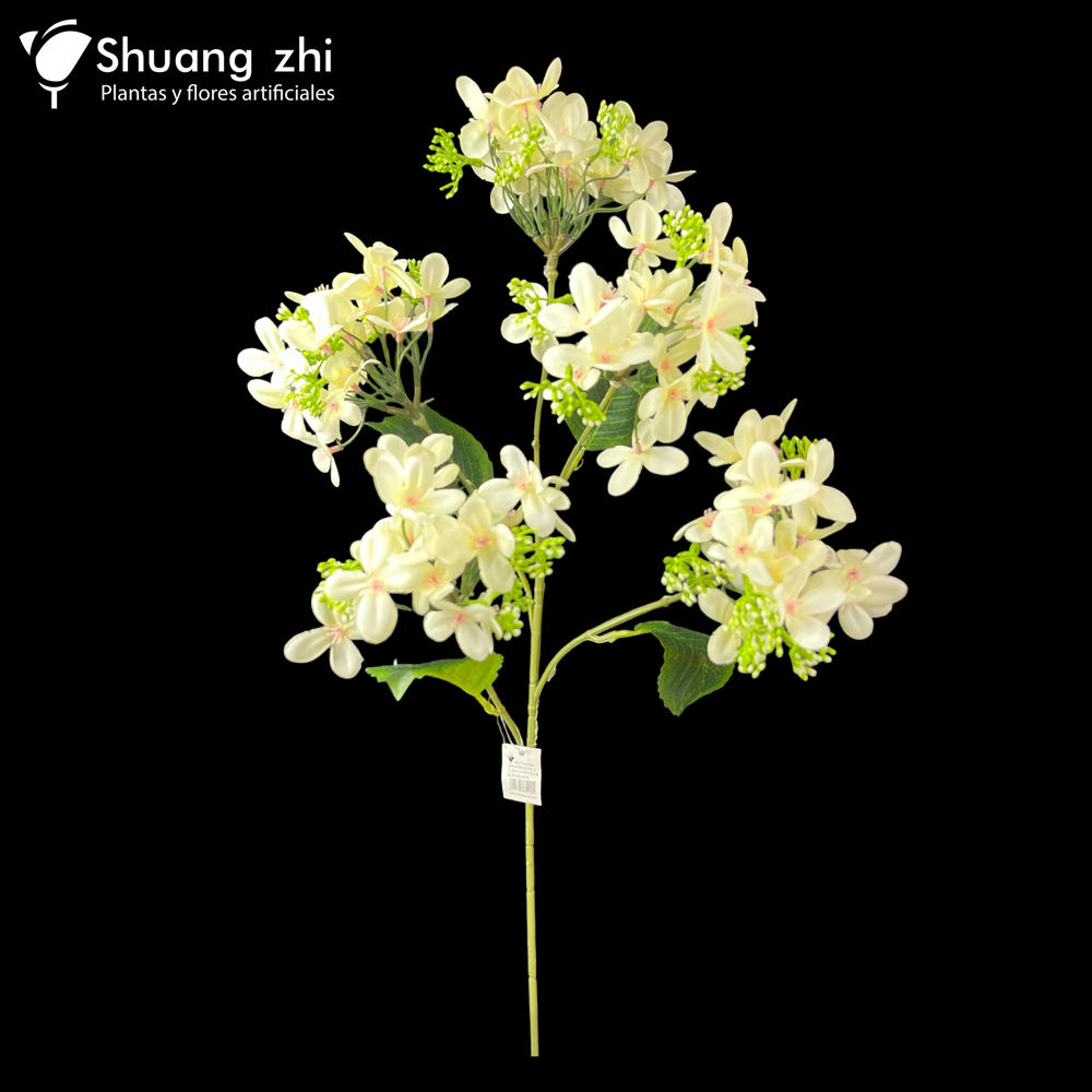 Flor Largo Hortensia 74CM Color Beige?1787609962