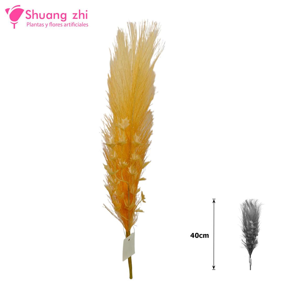 Vara Pluma 40CM Color Crema?1787626534