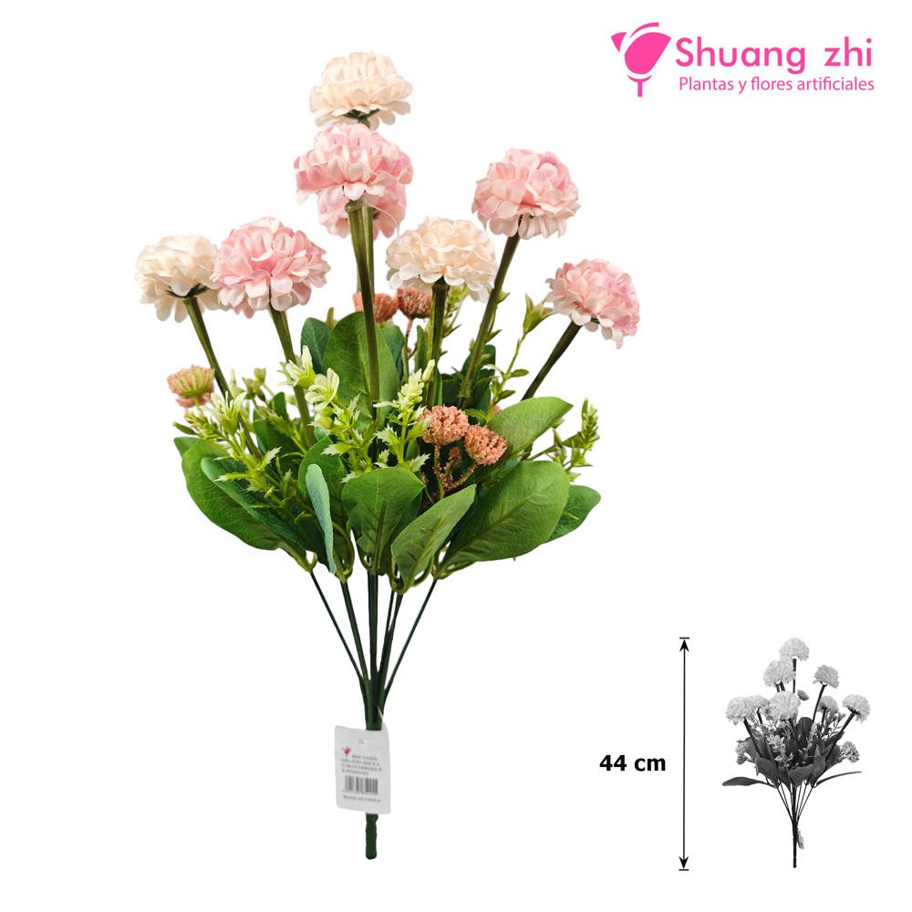 Rama Santos 44CM 10 Ramas Color Rosa/Champan?1787605814