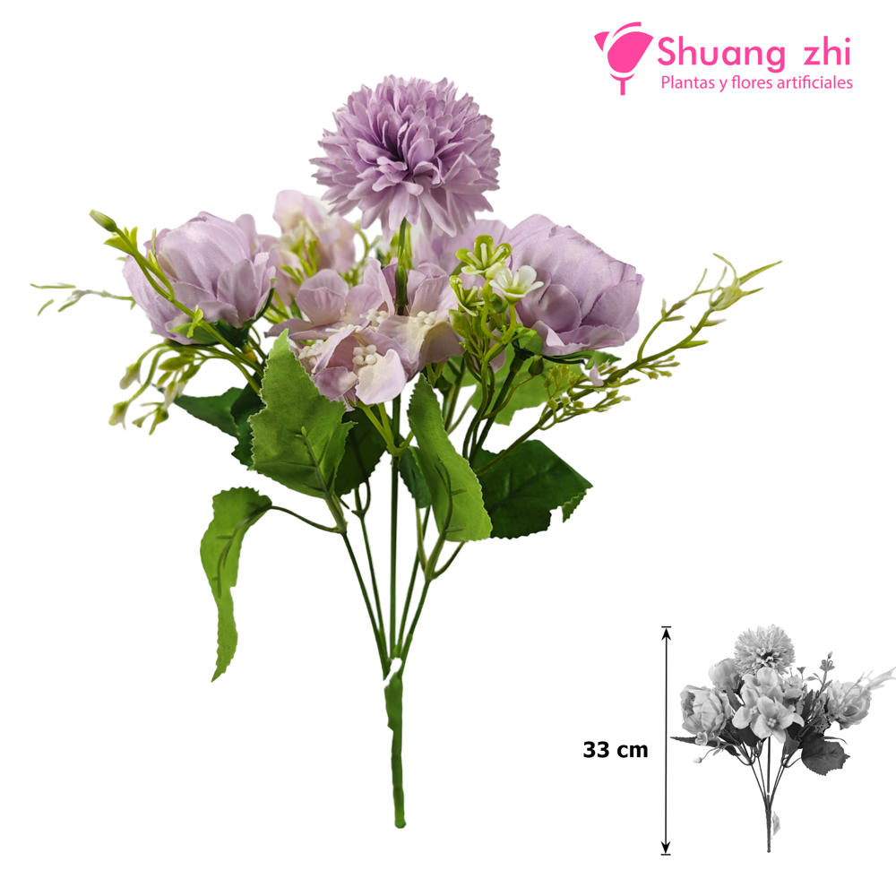 Flor mini Ref 462 Color Lila?1787612677