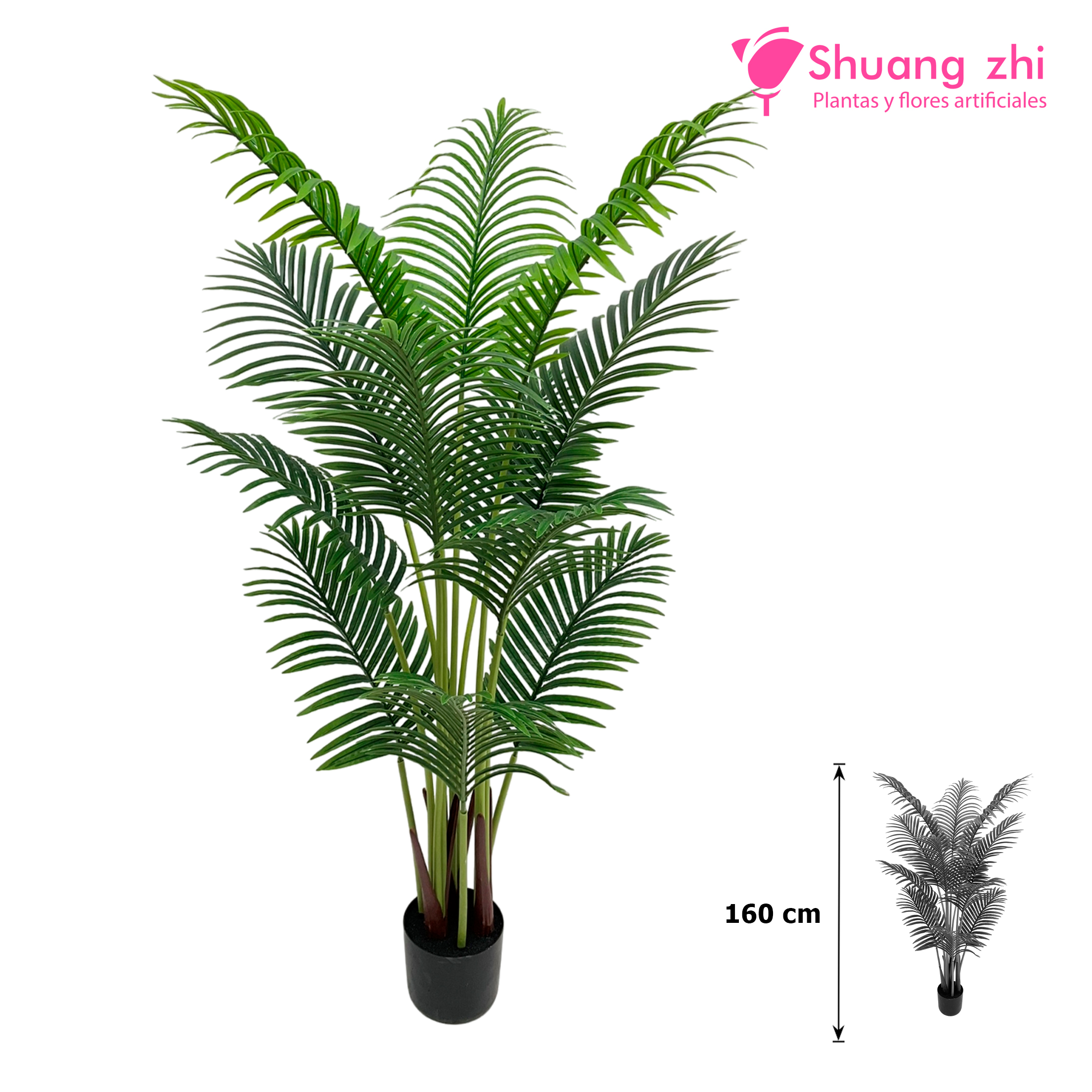 Planta Palmera Hoja Calidad 160CM?1787636333