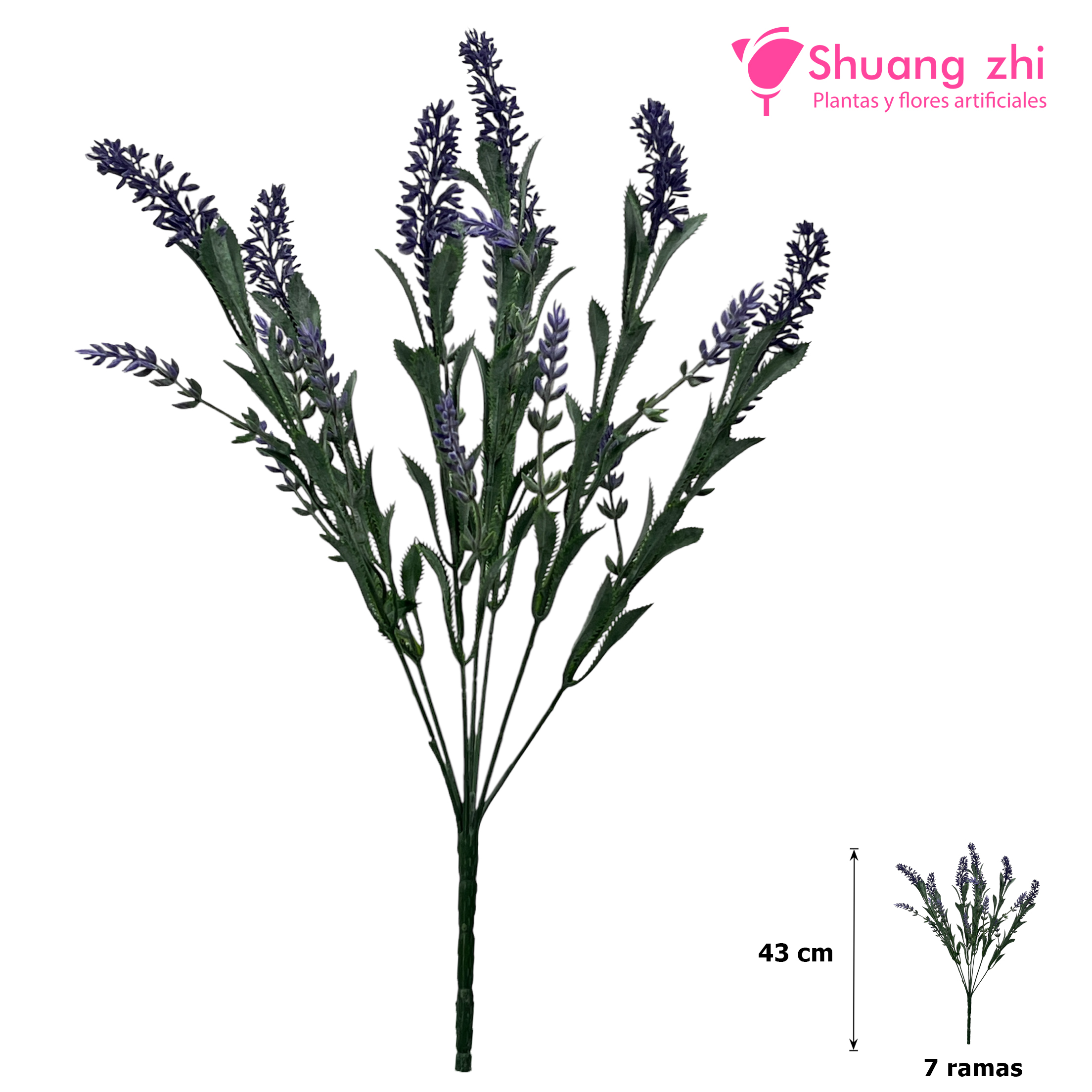 Flor mini Lavanda 43CM?1787603813