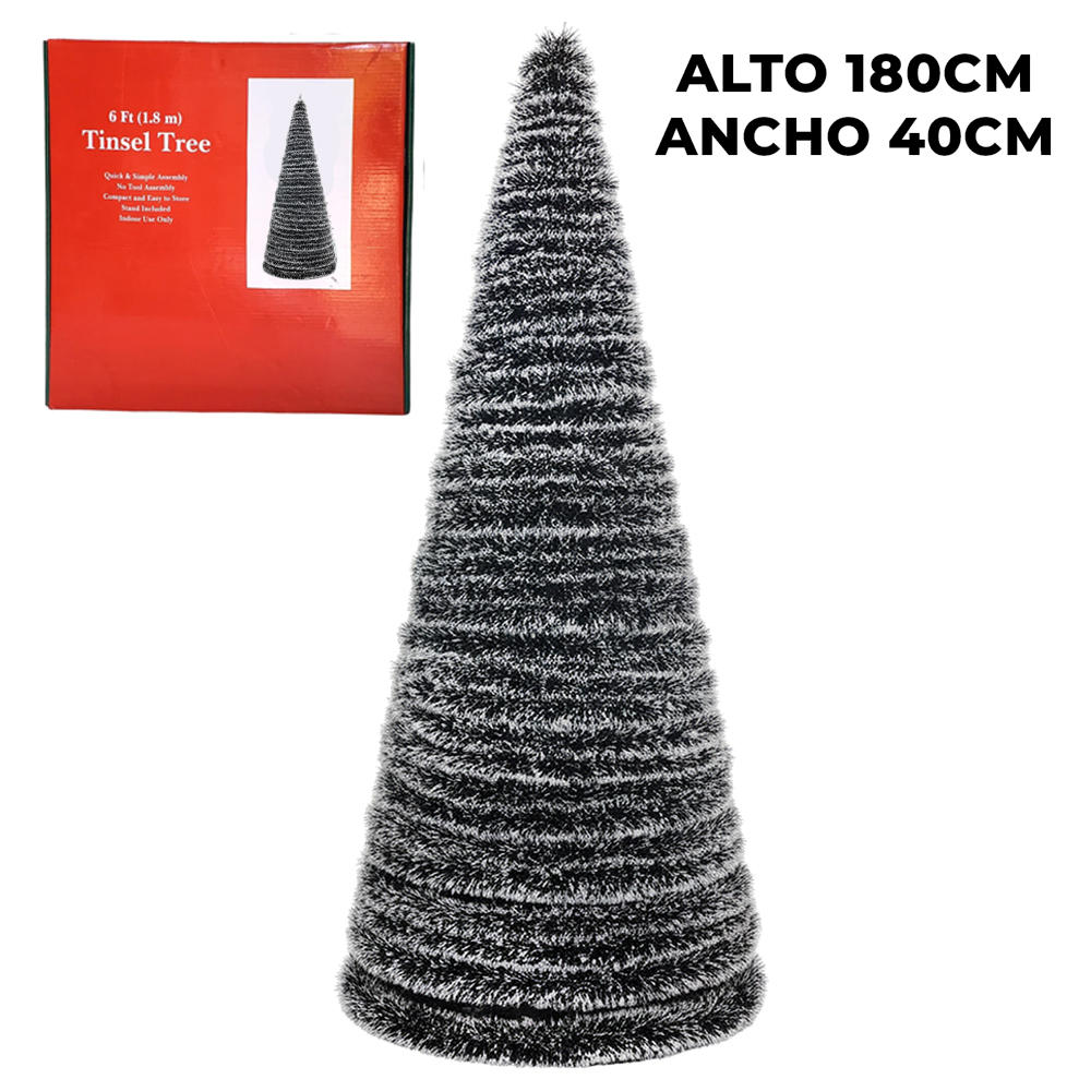 Árbol de Navidad Plegable 180CM Alto 40CM Diámetro?1787601900