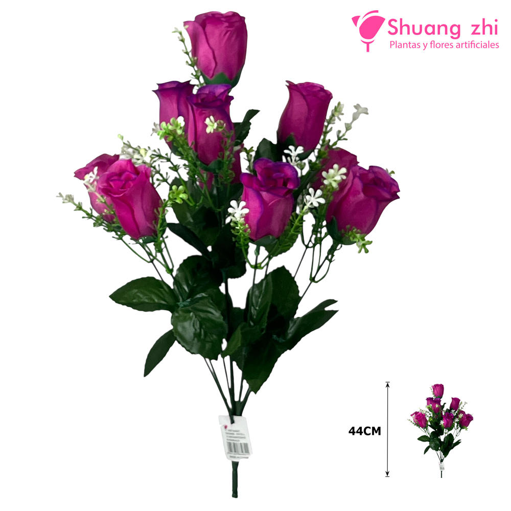 Flor Ramo Santo 10 Cabezas Color Lila?1787618422