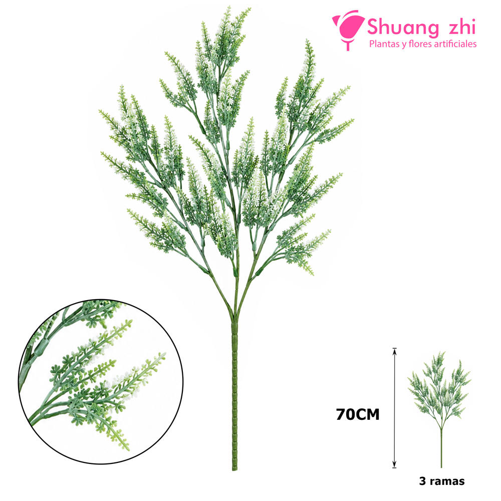 Vara larga Lavanda 70CM Blanco?1790826741