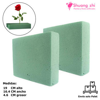Esponja Floral artificial 190 x 164 x 46 MM