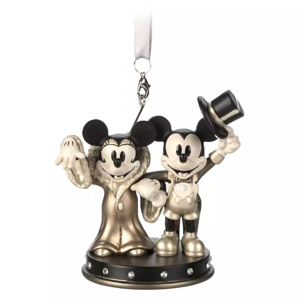#18 Adorno Mickey Mouse y Minnie Mouse, El gran estreno de Mickey, Sketchbook