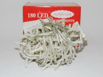Cable 180 bombillas led multicolor 9 mtrs