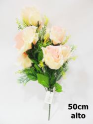 Ramo de flores 50cm color rosa ref 7610_3