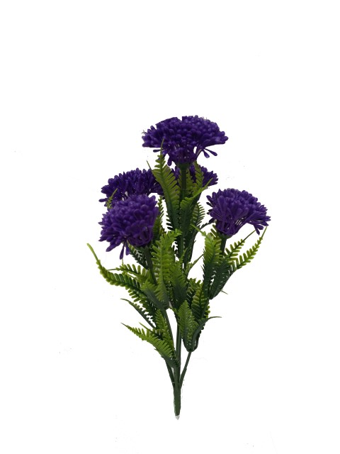 Flor mini 30cm color purpura