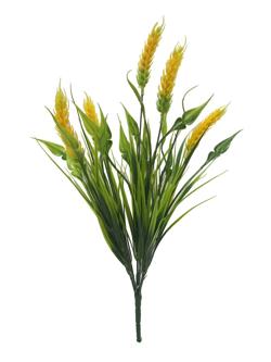 Rama espiga 50cm verde/amarillo