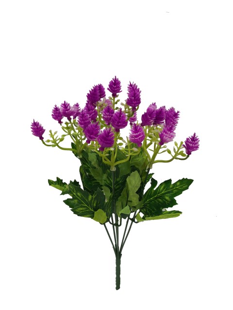 Flor mini 30cm color purpura