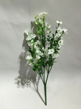 5头小雨草 32CM 白色