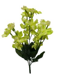 Flor orquidea 55cm color verde