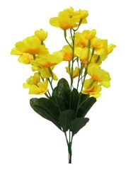 Flor orquidea 55cm color amarillo