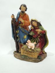 Figura Belén con luces 18cm