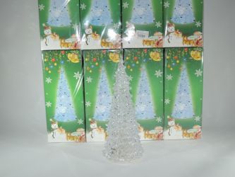 Árbol de Navidad grande con luces de colores 23cm x 9cm