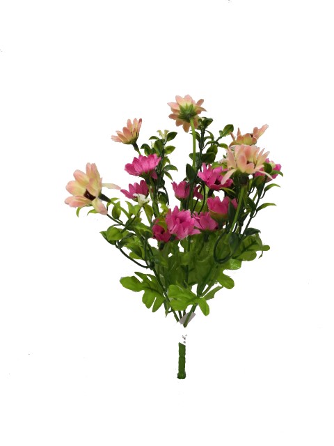 Flor mini 32cm color rosa/fucsia