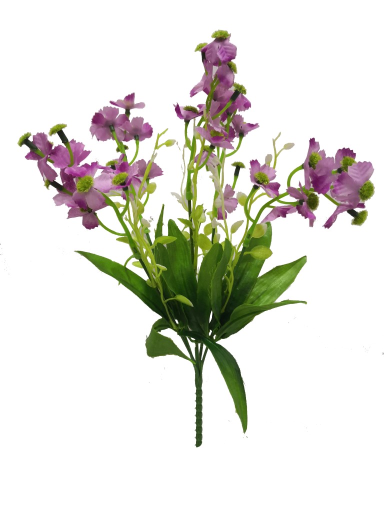 Flor mini 30cm color lila