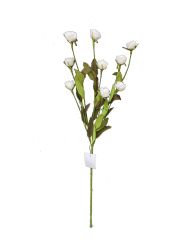 Flor espuma 58cm color blanco