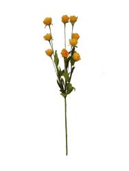 Flor espuma 58cm color naranja
