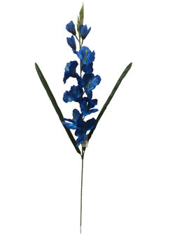 Vara gladiolo 75cm color azul
